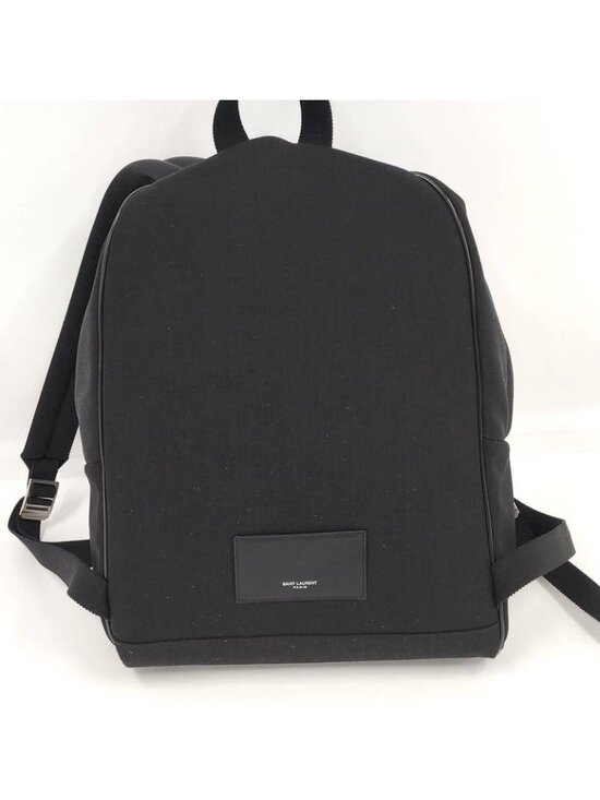 Saint Laurent Yves Backpack Canvas Black main image 10